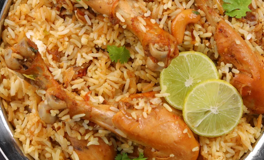Hyderabadi Chicken Biryani
